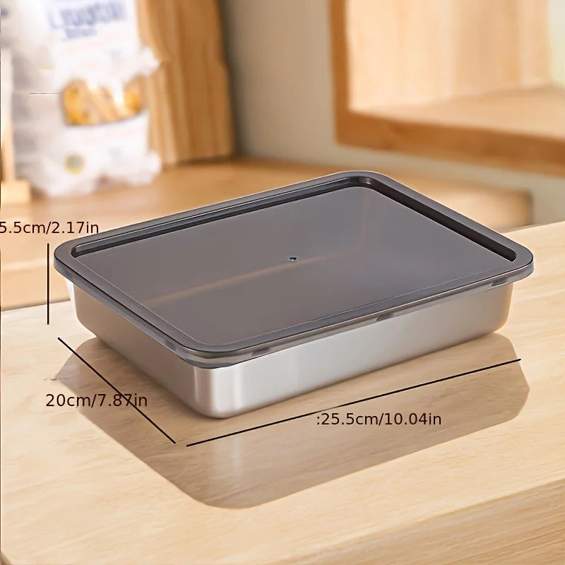 Stainless Steel Baking Oven Trays (3 Sets)