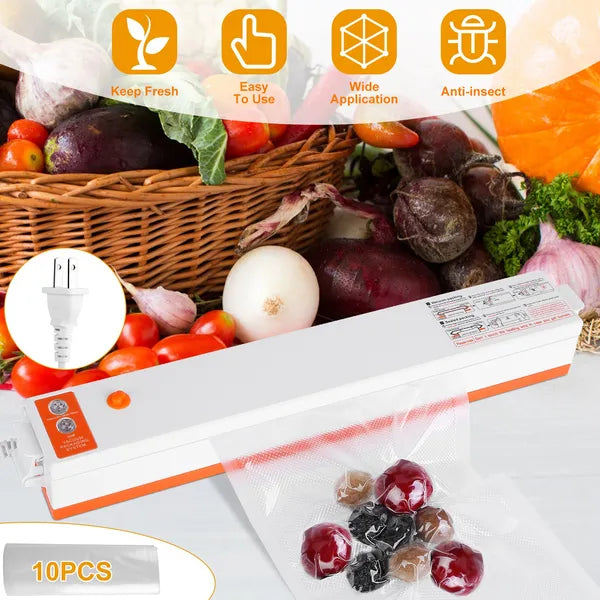 Dry And Wet Electric Vacuum Sealer Machine Household Automatic Food Vacuum Sealer Quick Sealing System Machine