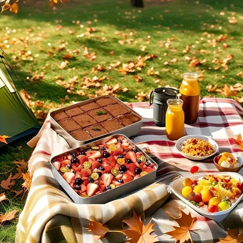 Stainless Steel Baking Oven Trays (3 Sets)
