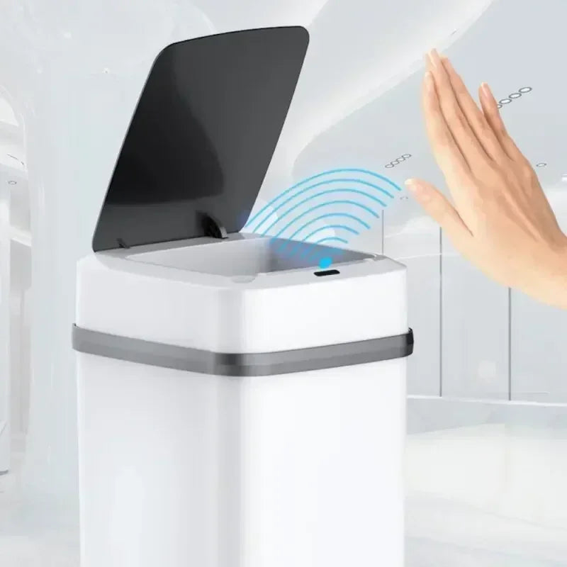 Smart Sensor Trash Can – Automatic Touchless Waste Bin with Motion Sensor | Modern Hygienic Trash Can for Home & Office