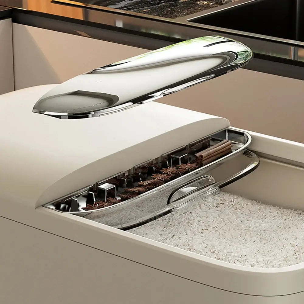 10KG Rice Storage Box Home with Lid Insect Proof