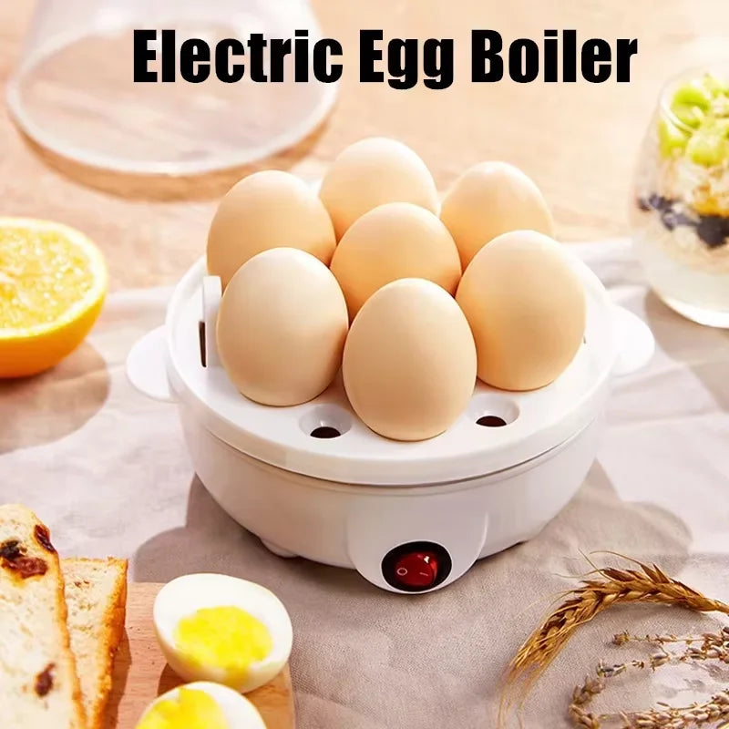 Electric Eggs Cooker, Rapid Multifunctional Mini Eggs Cooker Boiler For Poached Eggs,