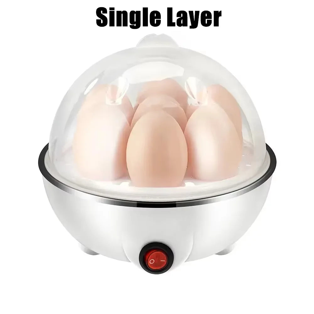 Electric Eggs Cooker, Rapid Multifunctional Mini Eggs Cooker Boiler For Poached Eggs,