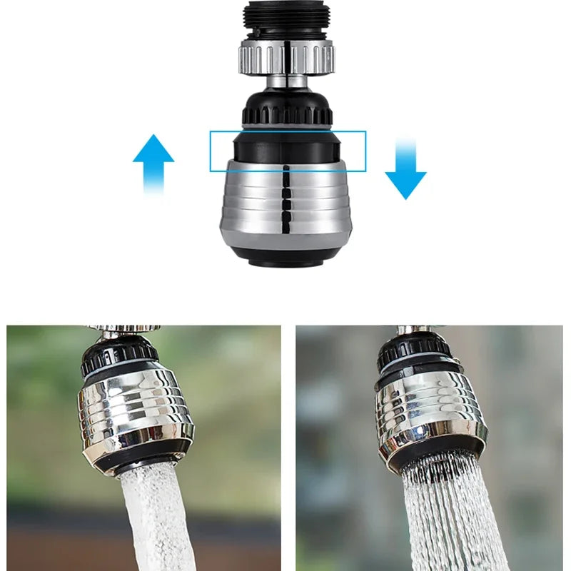 Kitchen Stainless Steel Faucet Sprinkler Water-saving Sprinkler Spray Extender Bubbler