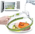 Microwave Food Cover Clear Microwave Splash Guard with Steamer and Handle