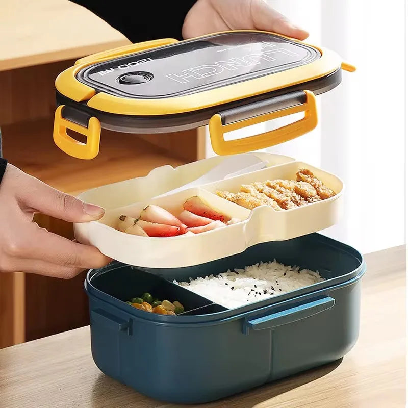 Kitchen Supplies: Single-layer, Double-layer Portable Fruit Food Box