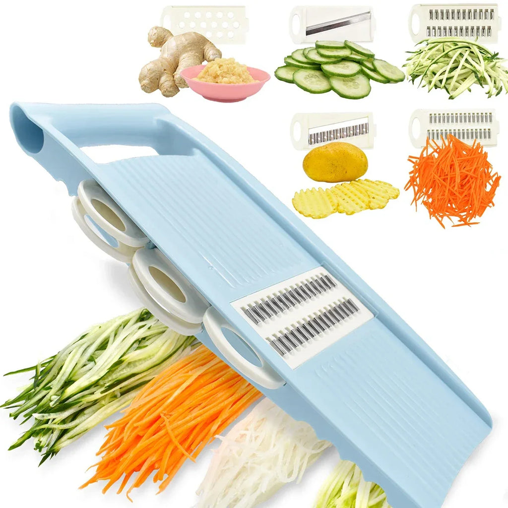 SliceCraft  5-in-1 Mandoline Vegetable Slicer
