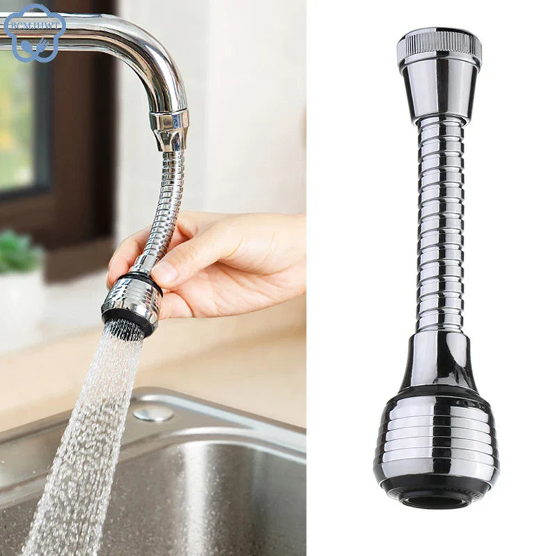 Kitchen Stainless Steel Faucet Sprinkler Water-saving Sprinkler Spray Extender Bubbler