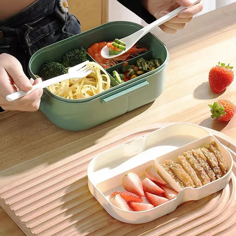 Kitchen Supplies: Single-layer, Double-layer Portable Fruit Food Box