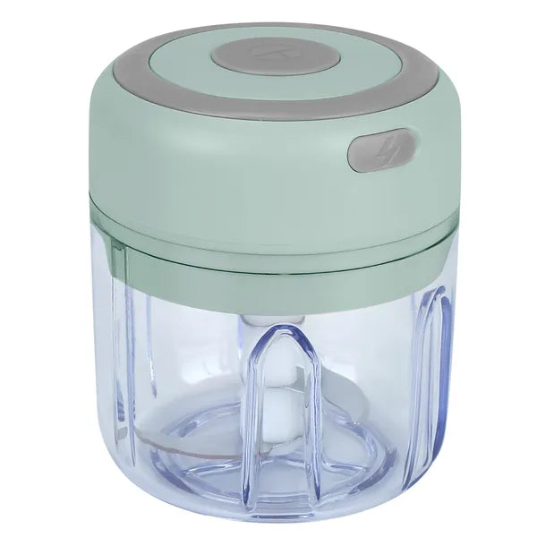 Mini Electric Garlic Chopper Ginger Chopper With 8.45OZ Capacity Cordless Garlic Mincer Food Chopper