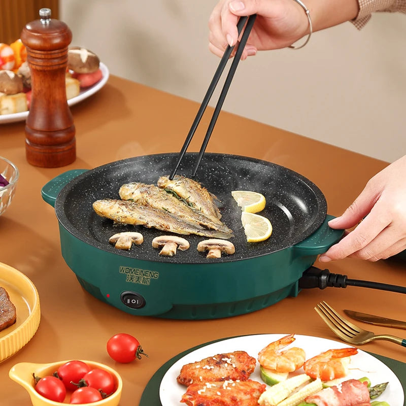 VoltSizzla – Electric MultiCooker Non-Stick Frying Pan